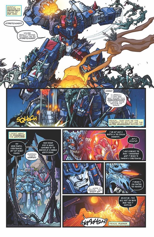 ROM Vs Transformers Shining Armor Issue 4 Three Page ITunes Preview  (3 of 4)